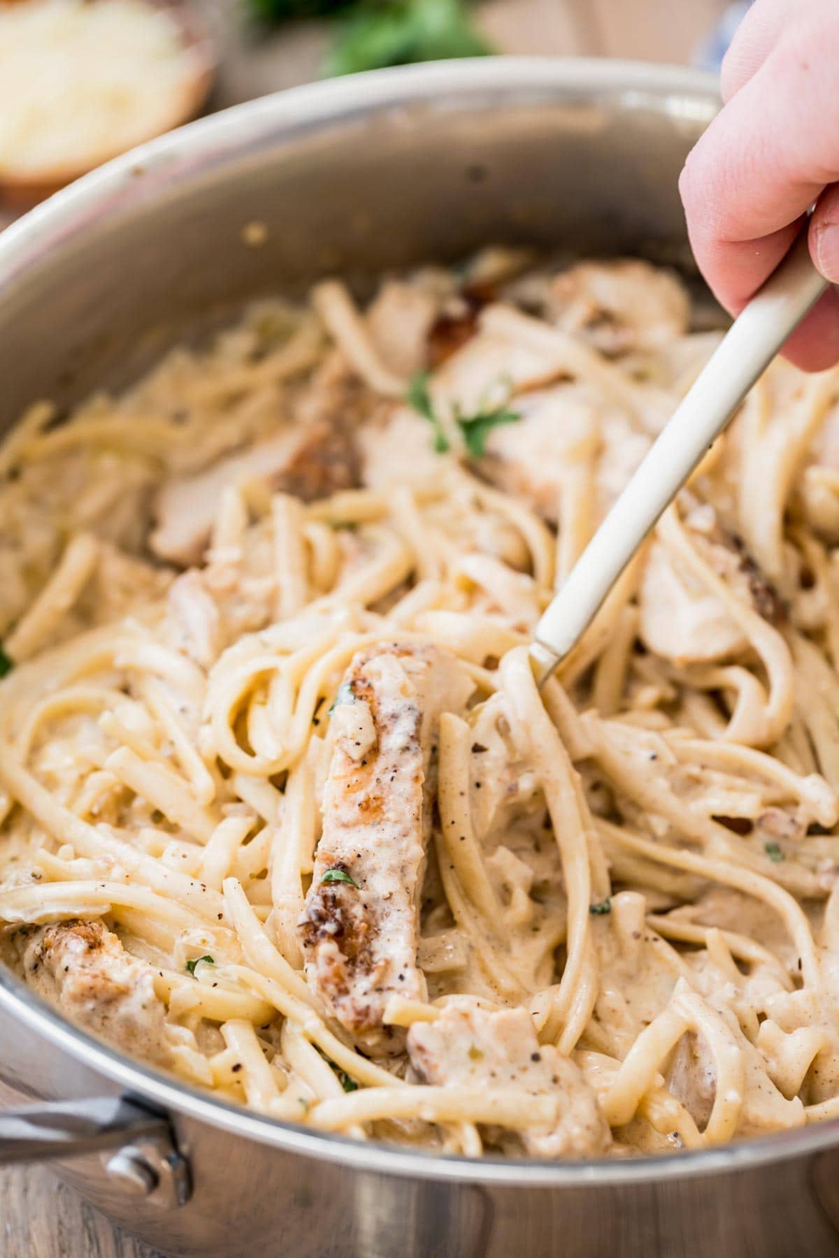 Dreamy Creamy Chicken Pasta