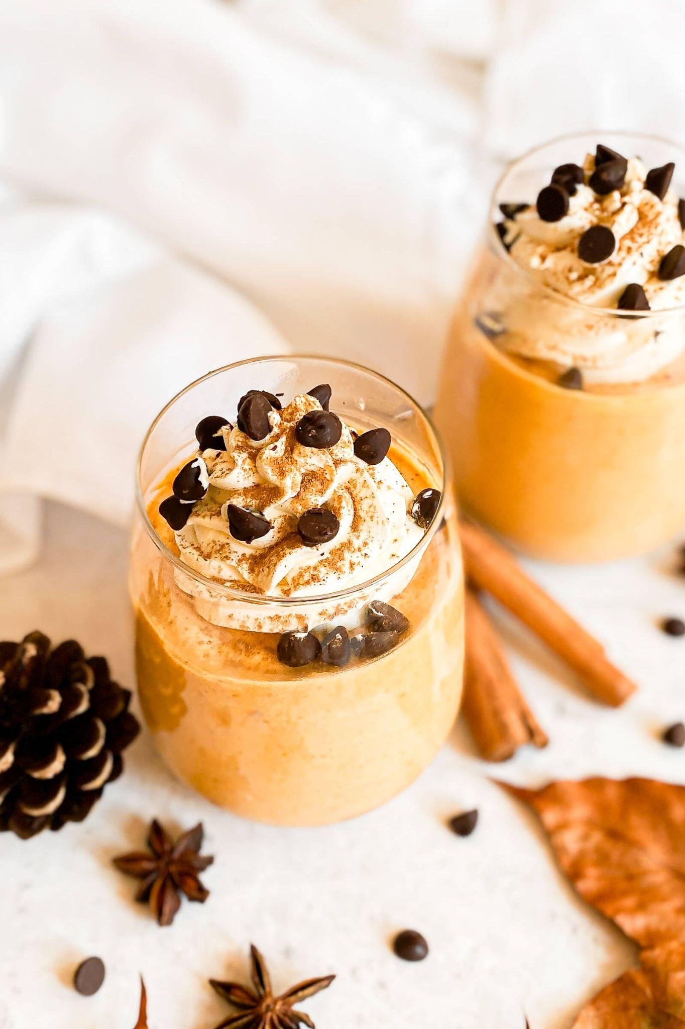 Whipped Pumpkin Mousse Delight