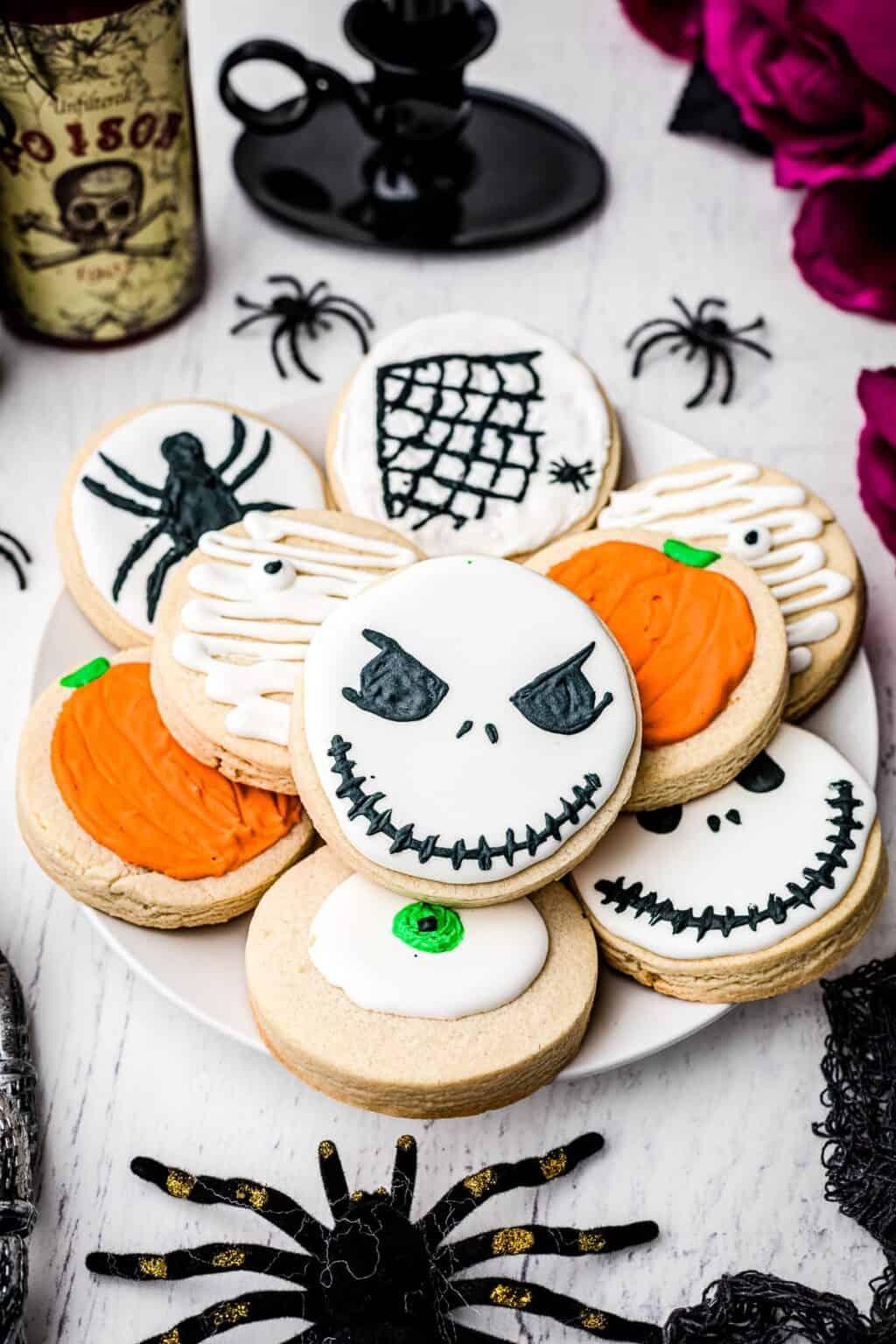 Colorful and Festive Halloween Sugar Cookies Recipe