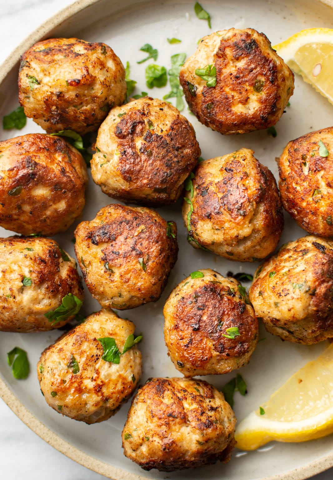 Creamy Parmesan Turkey Meatballs