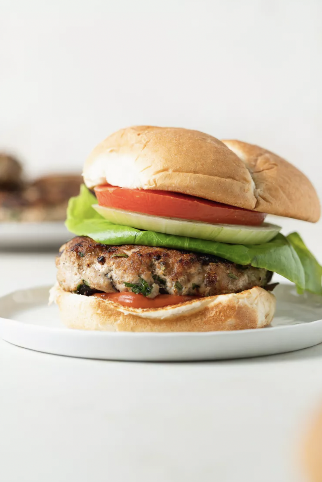 Fresh Herbed Turkey Burgers