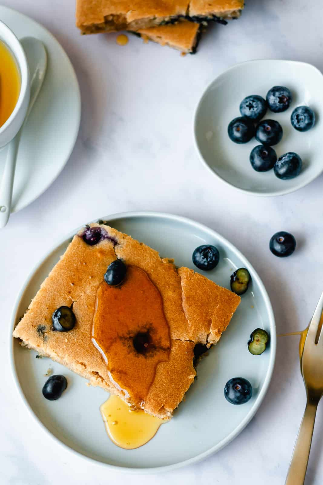Christmas Vegan Sheet Pan Pancakes