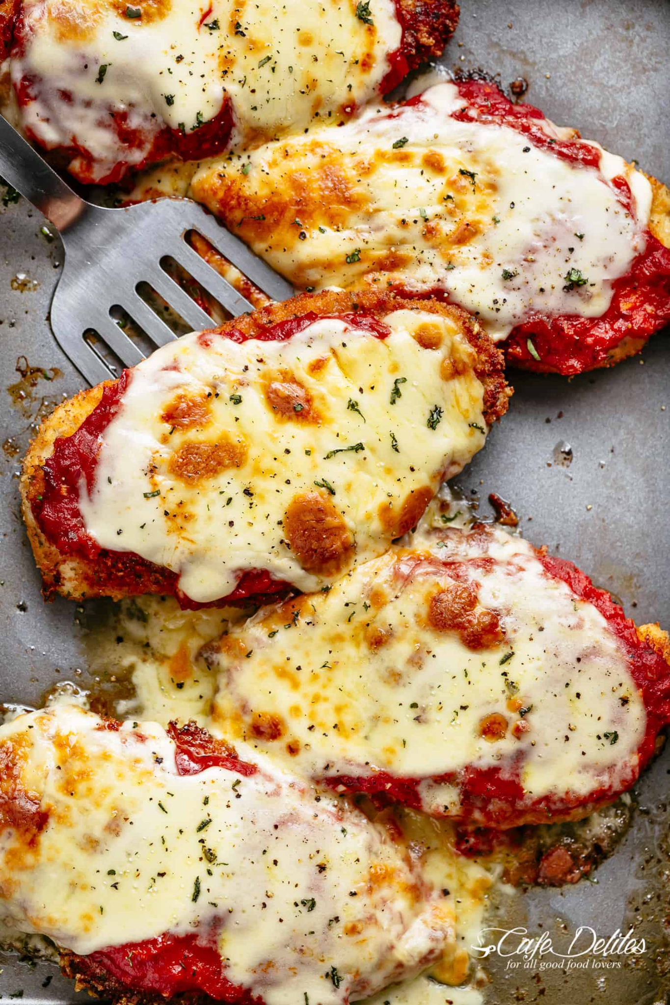 Classic Crispy Chicken Parmesan