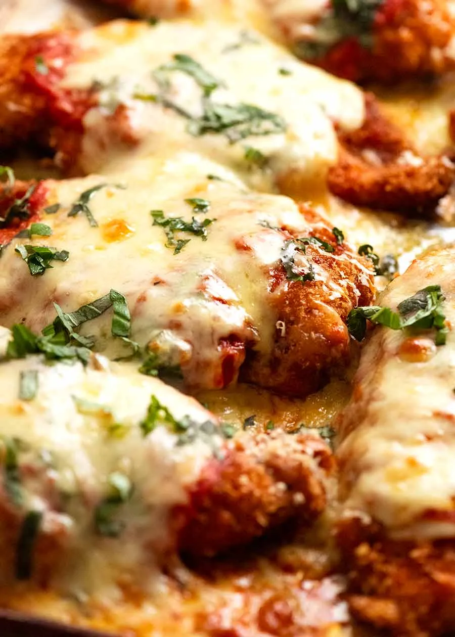 Crispy Chicken Parmigiana