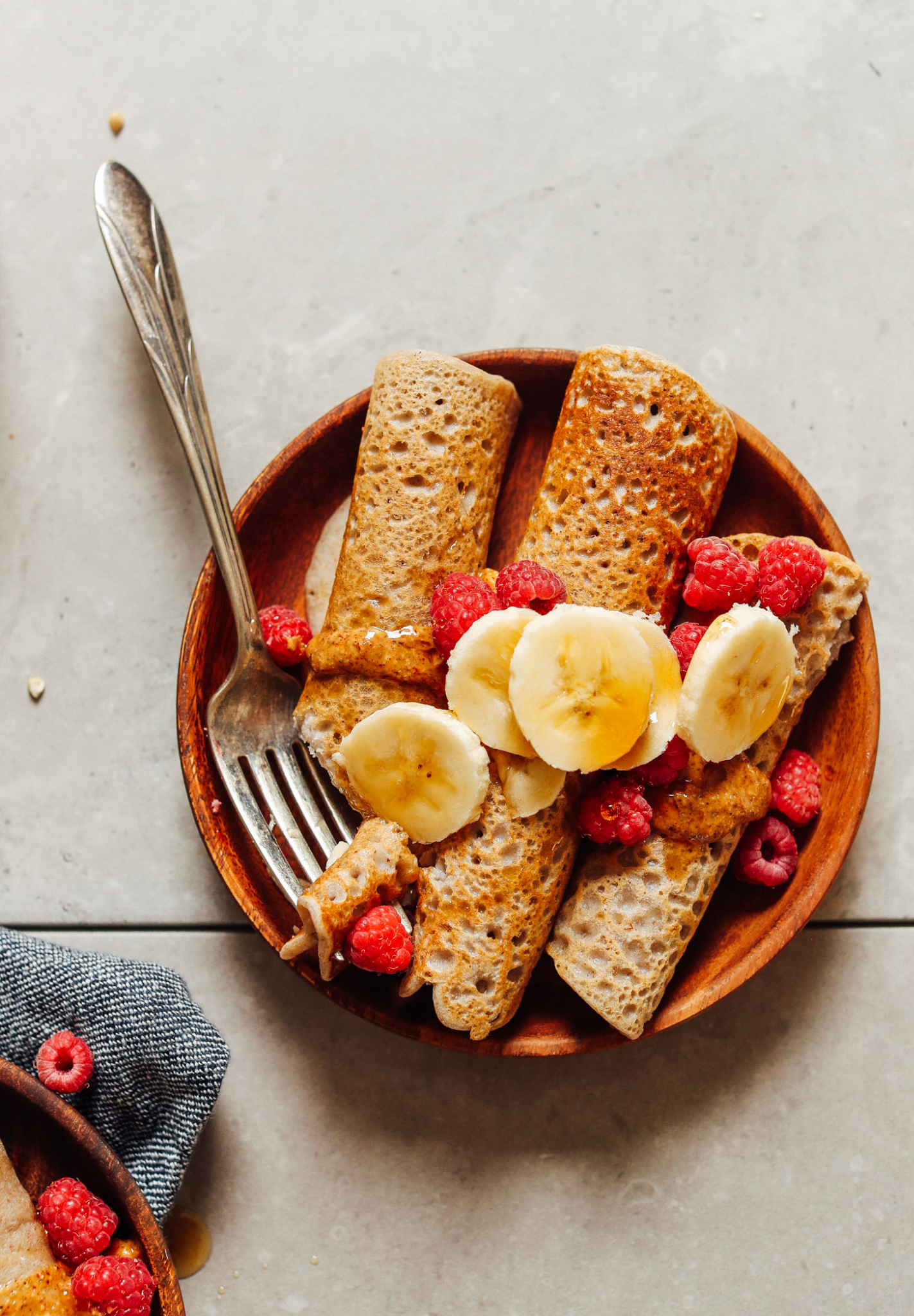 Five-ingredient buckwheat Crepes