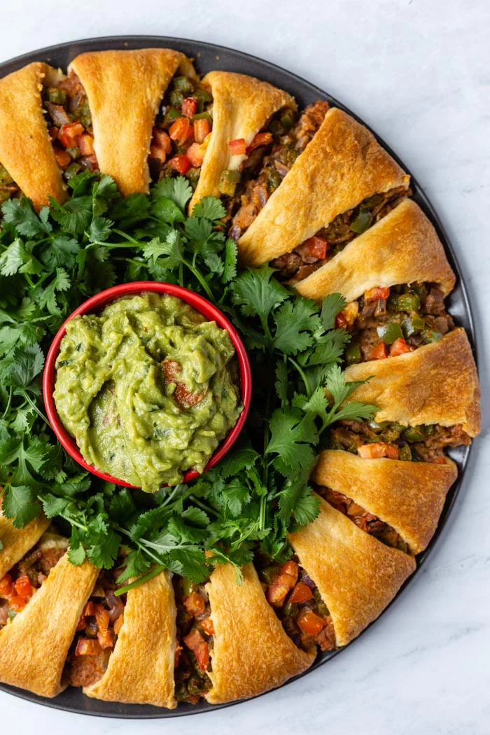 Holiday Wreath Taco Ring