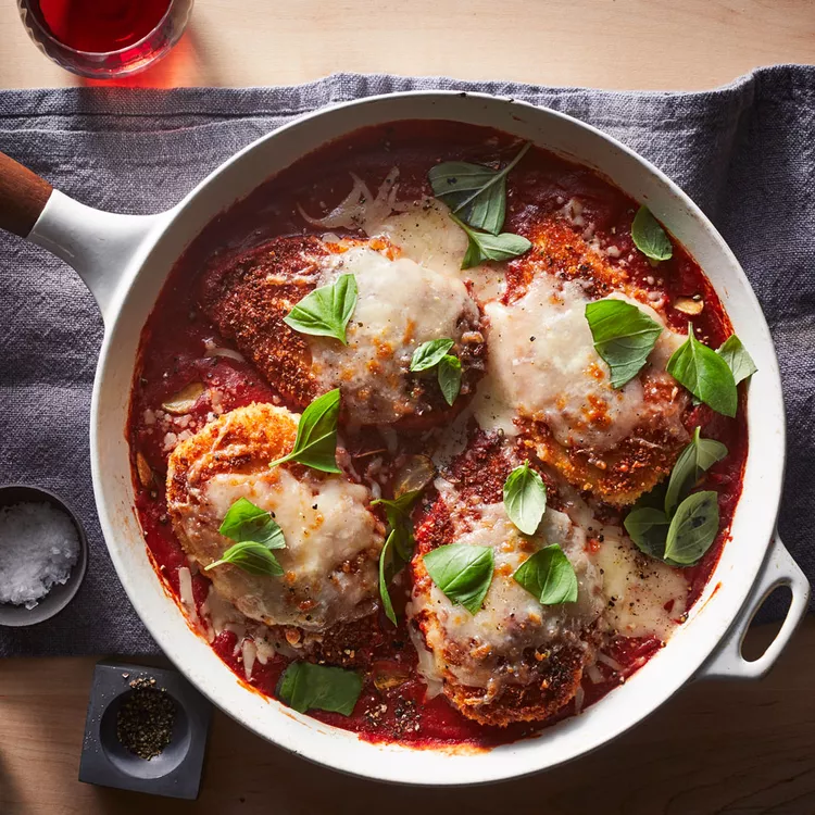 Lightened-Up Chicken Parmesan