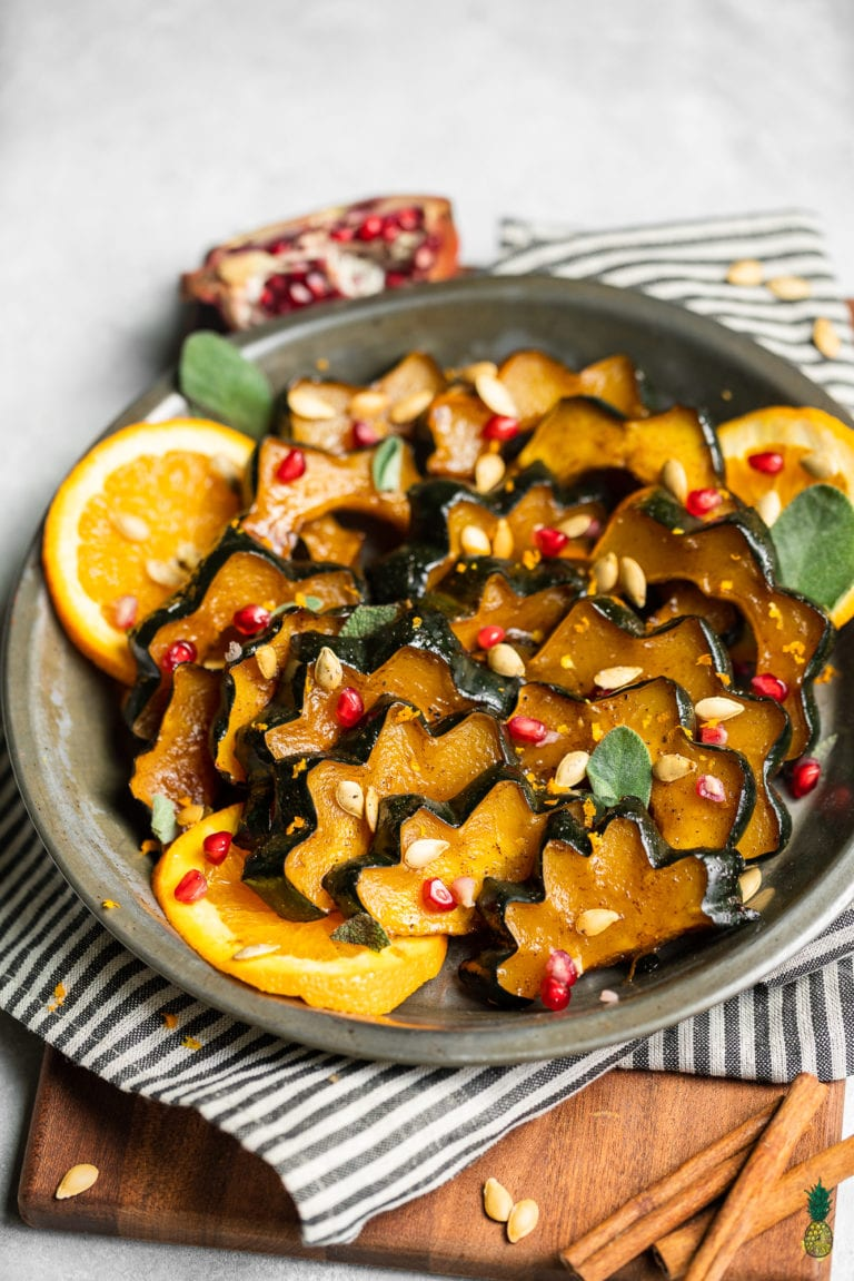 Maple Roasted Acorn Squash