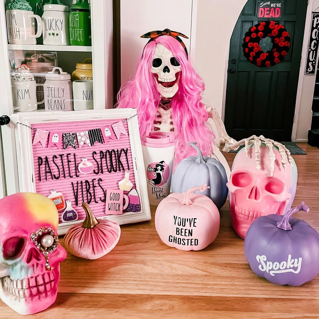 Bold Pastels With Glam-Ghoul Energy