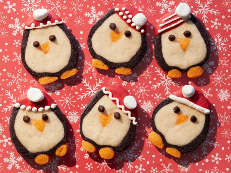 Penguin Slice and Bake Cookies