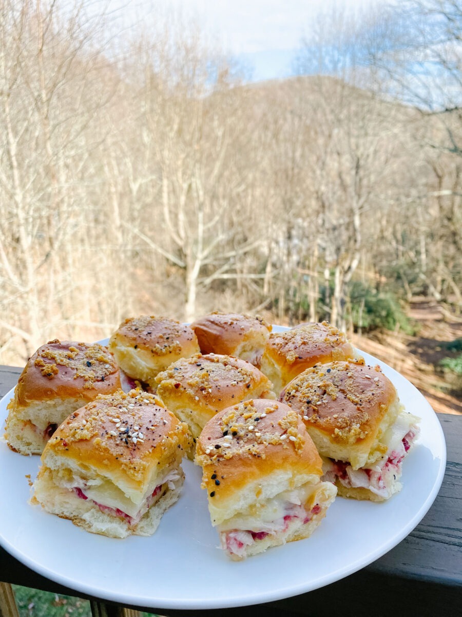 Thanksgiving Turkey Sliders with Everything Bagel Seasoning