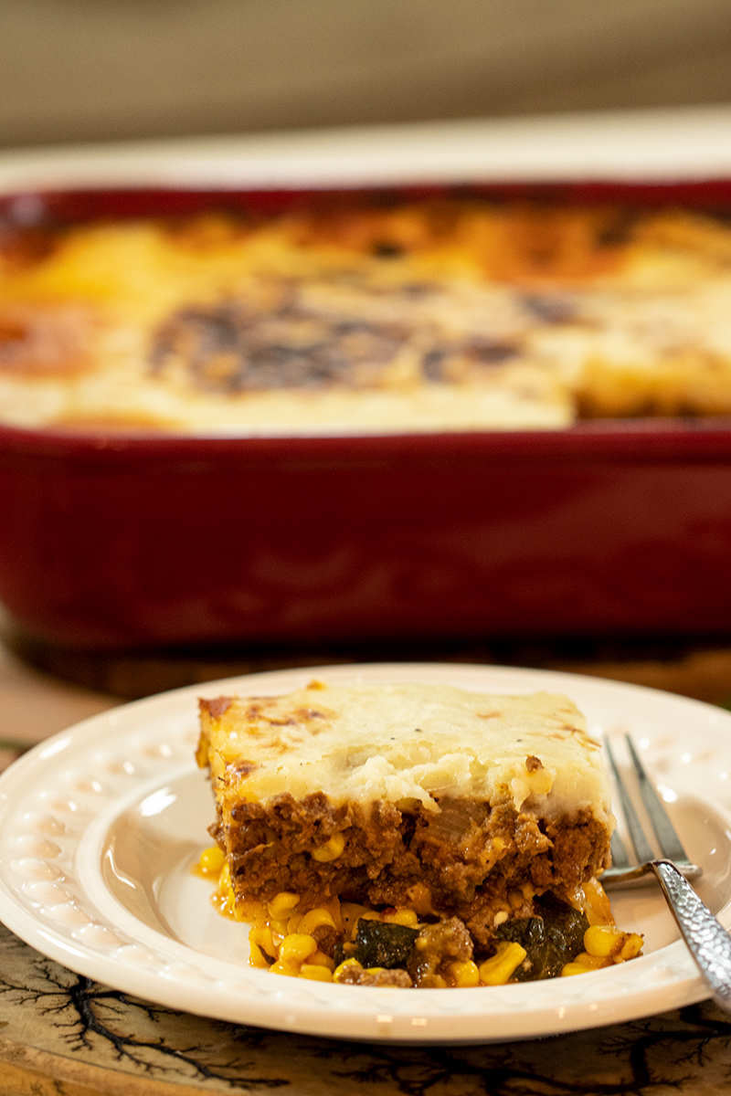 Greek Style Shepherd’s Pie