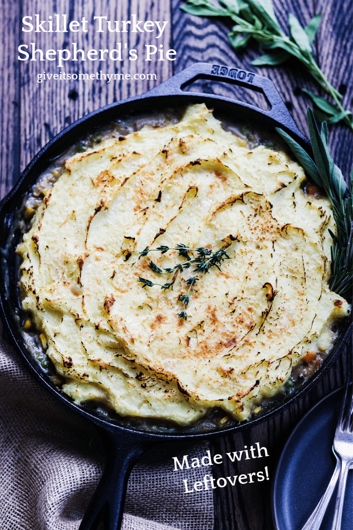 Skillet Turkey Shepherd’s Pie