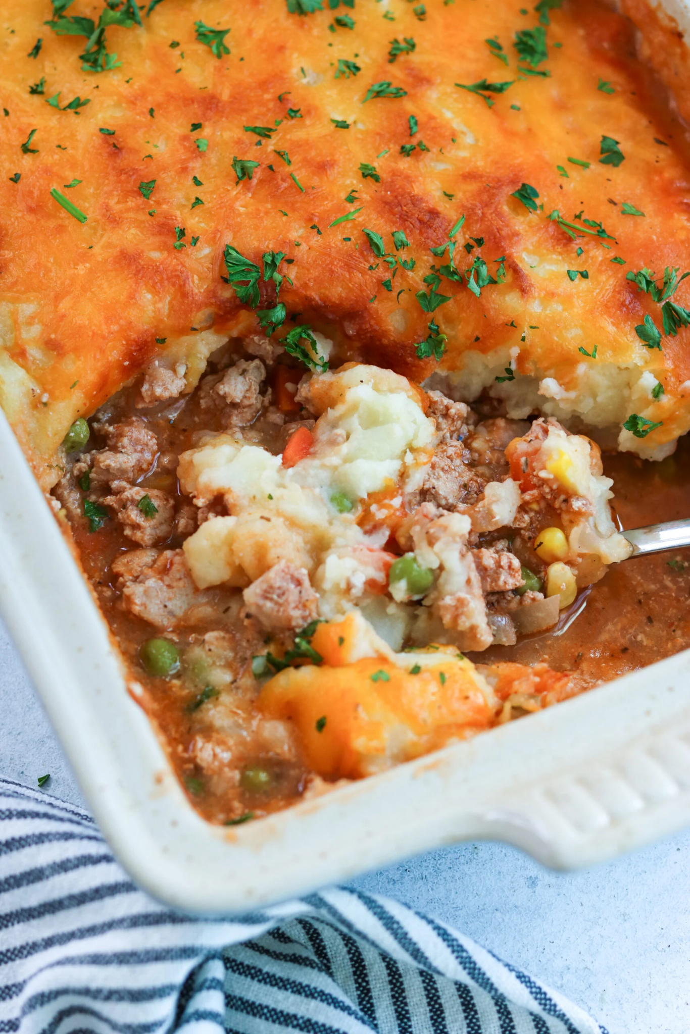 Ground Turkey Shepherd’s Pie