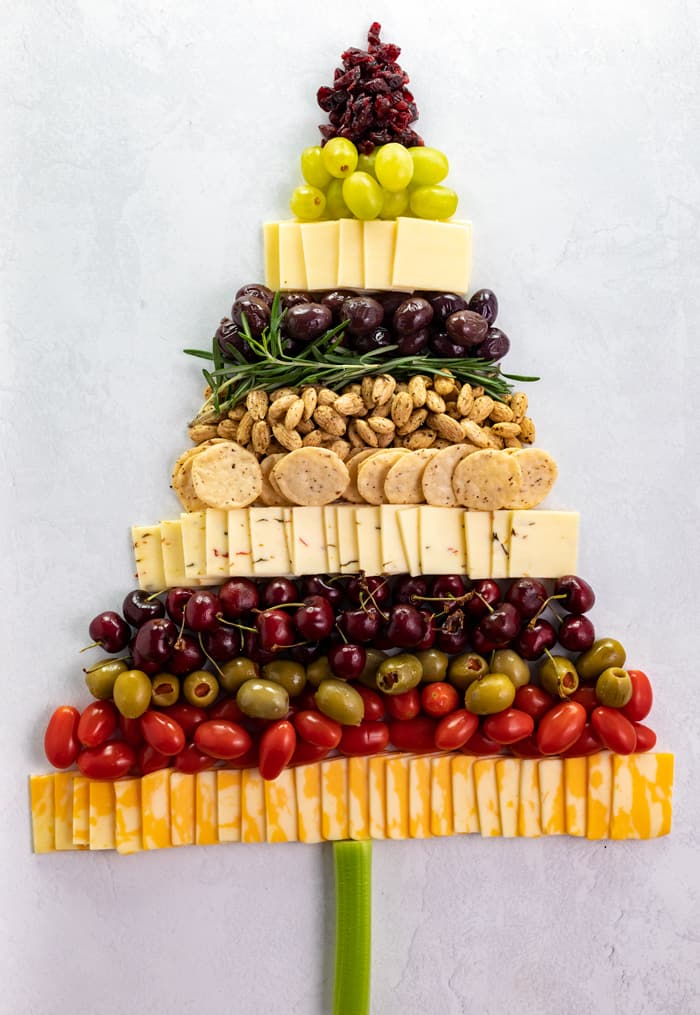 Christmas Tree Snack Board