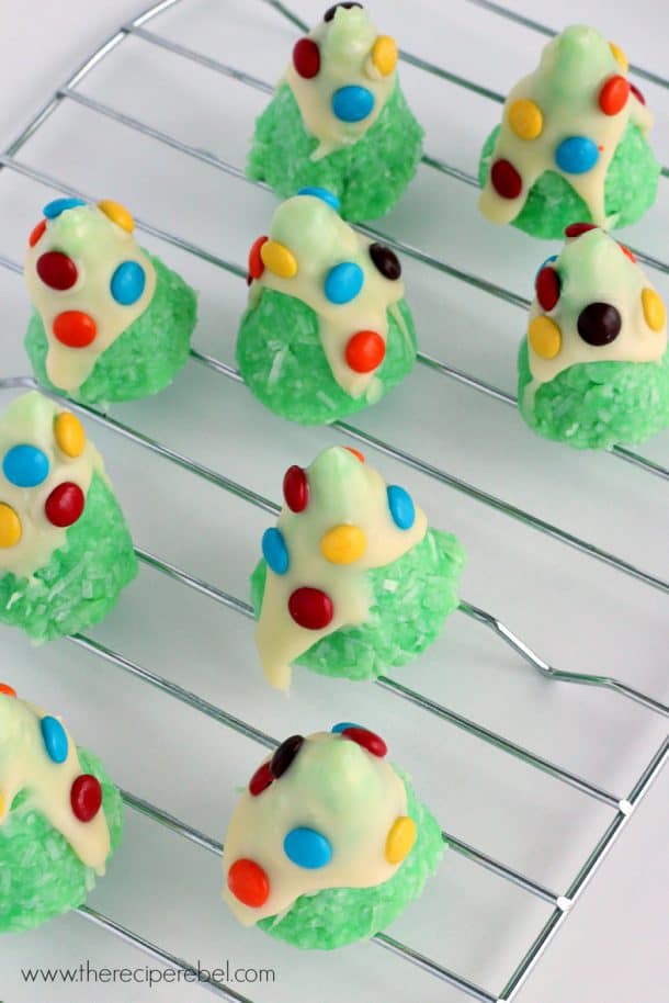 No Bake Christmas Chocolate Tree