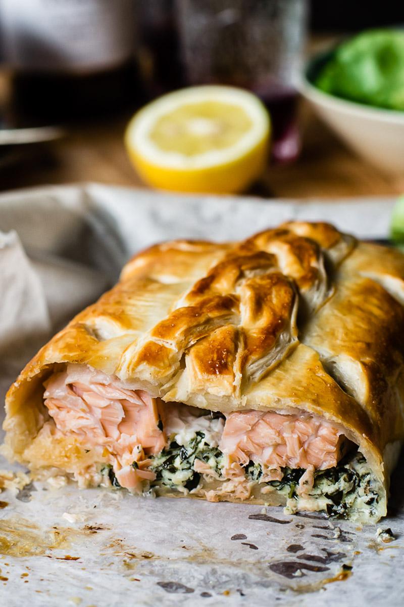 Salmon En Croute