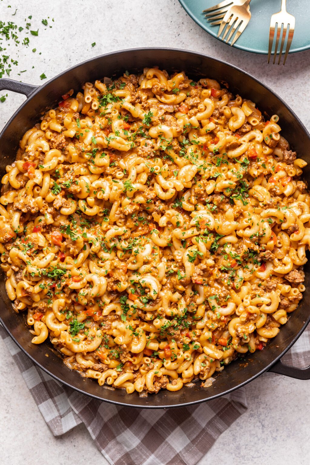 One Pot Sloppy Joe Pasta
