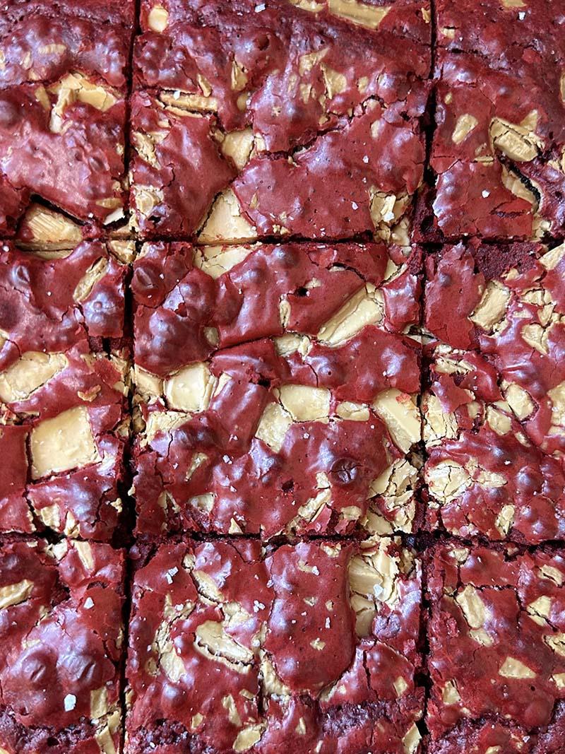 Red Velvet Brownies