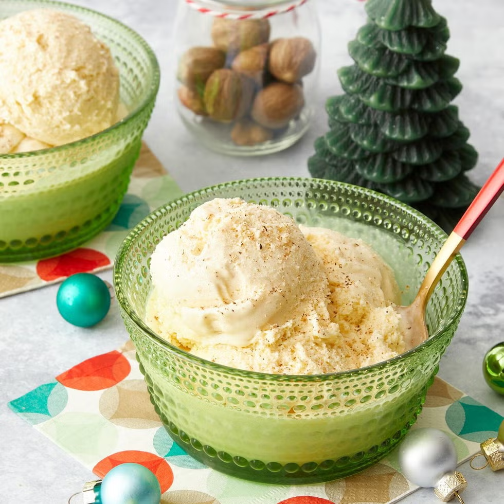 Eggnog Ice Cream