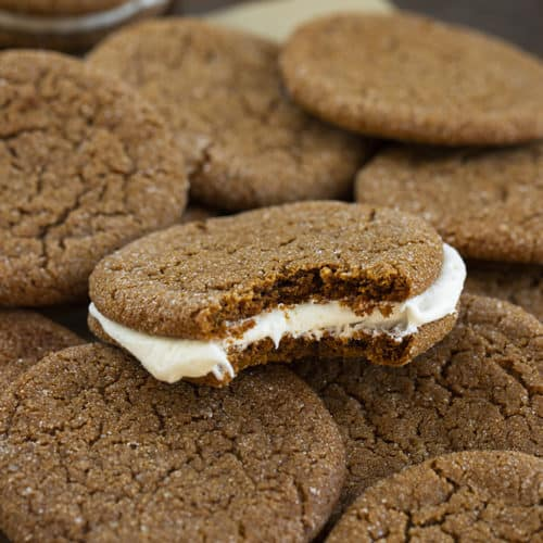 Gingerbread Sandwich Cookies