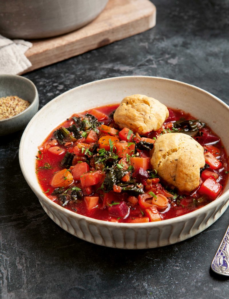 Winter Vegetable Soup With Dumplings - Best Dumpling Soup Recipe Ever