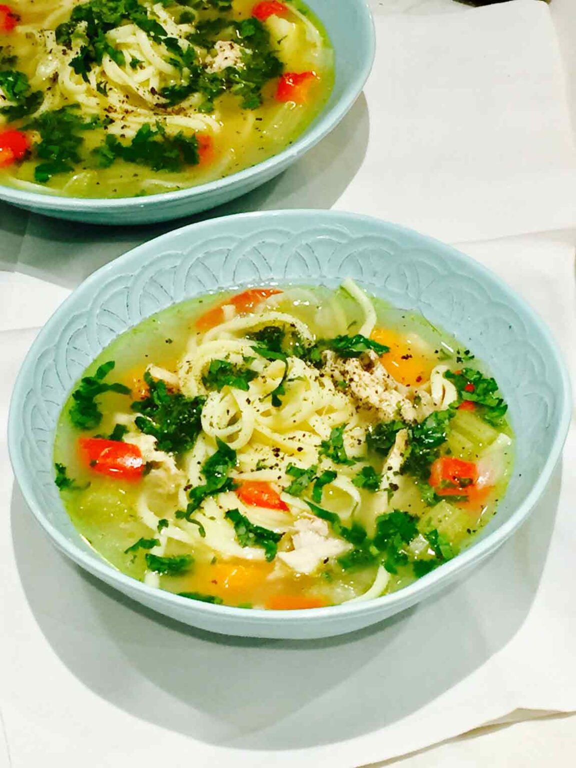 Winter Warming Chicken Hearty Soup Recipe
