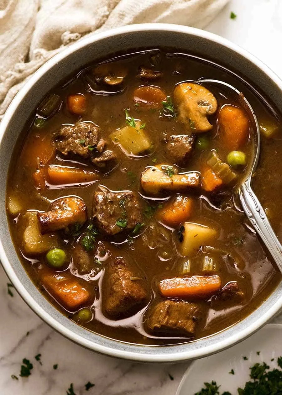 Vegetable Beef Soup - Hearty Soup Recipe