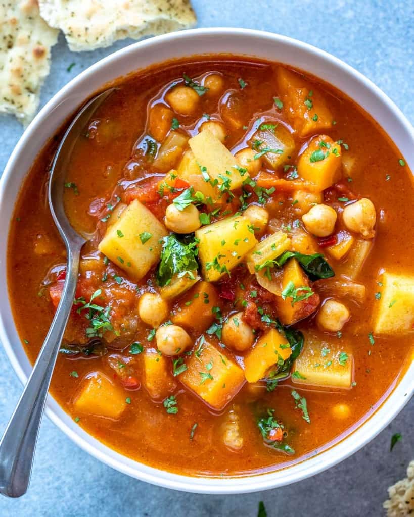 Moroccan Vegetable Soup Recipe - Winter Soup Recipe