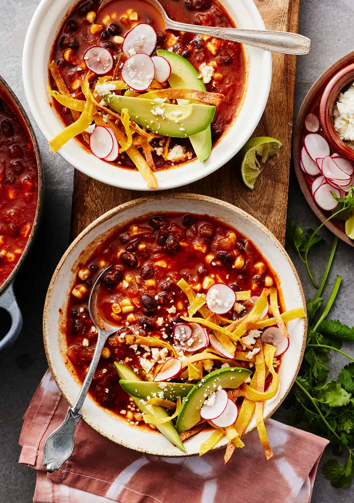 20. Vibrant Chicken Tortilla Soup