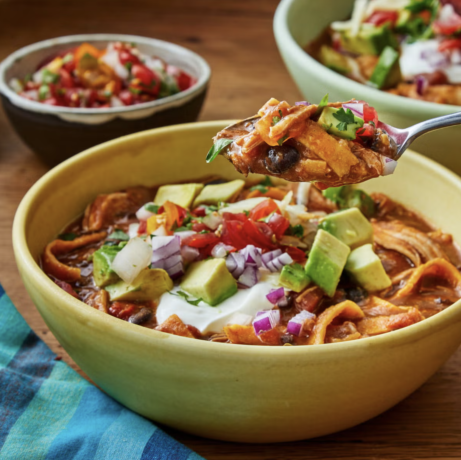 Zesty Chicken Tortilla Soup Delight