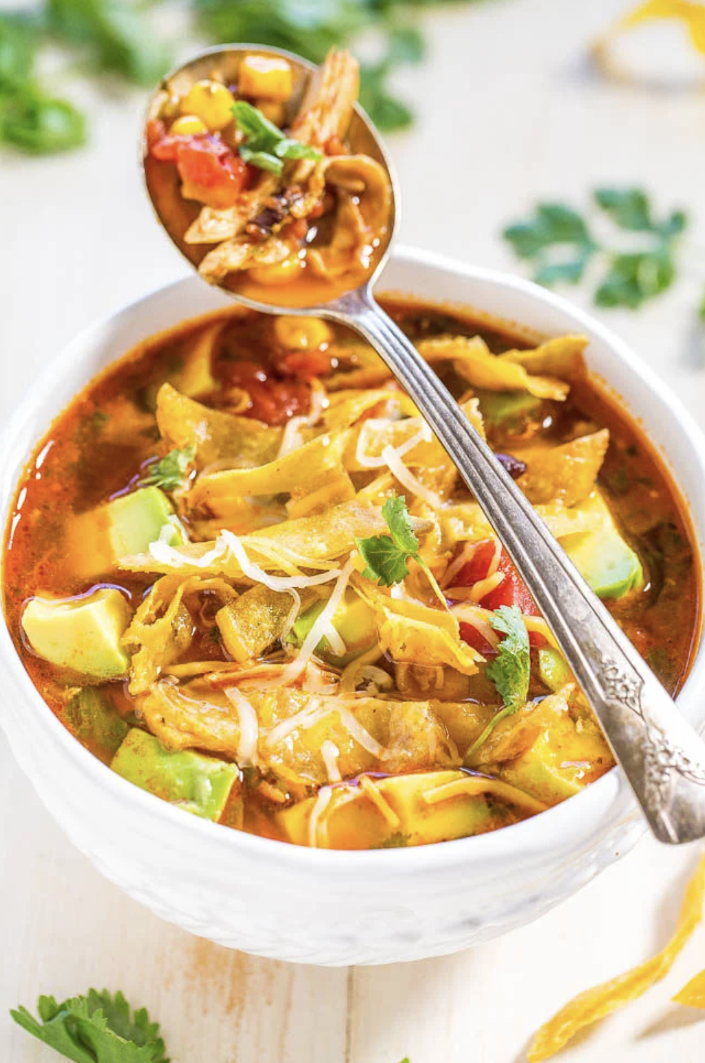 Quick and Easy Chicken Tortilla Soup