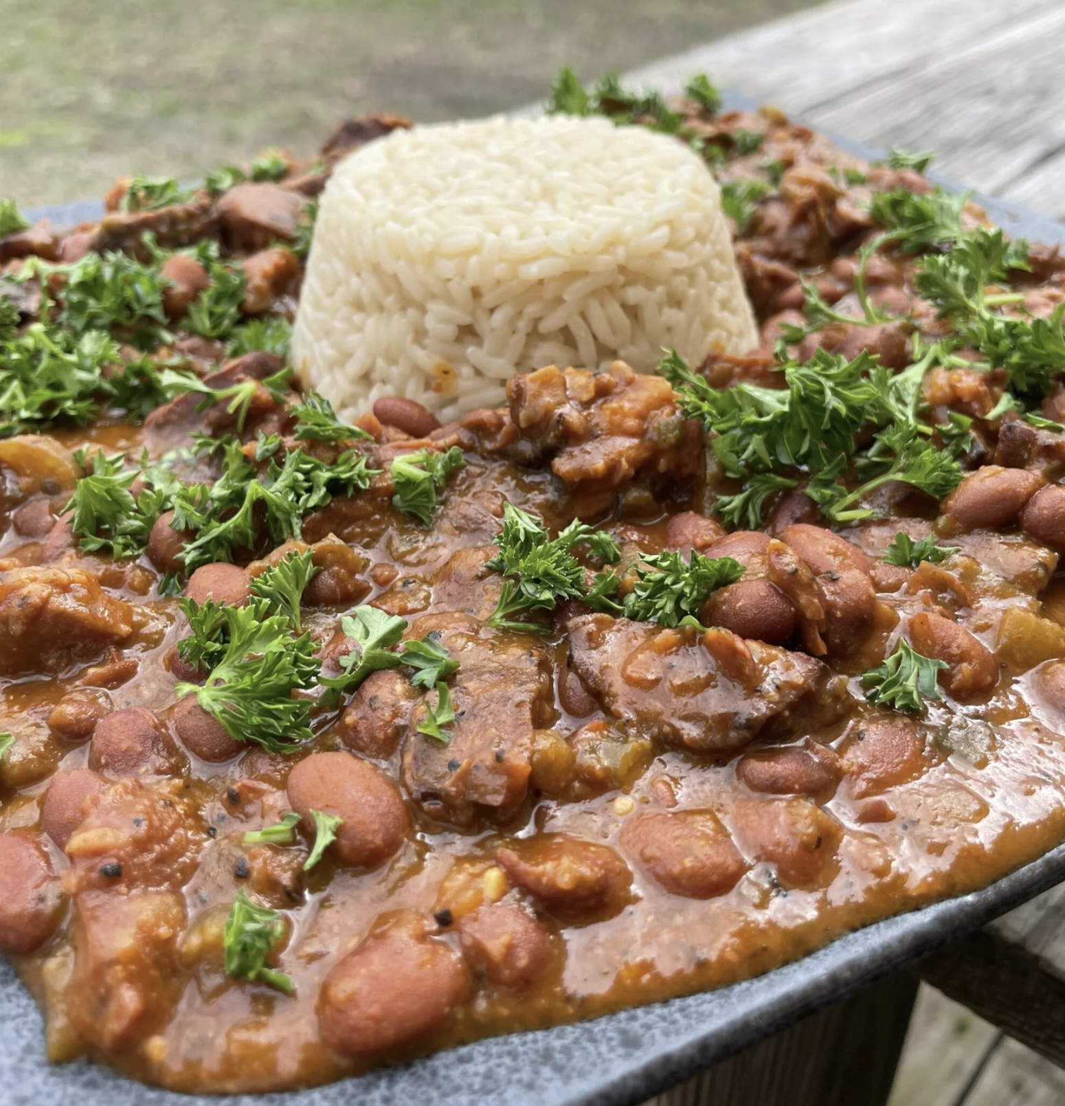 Smoked Red Beans and Rice Extravaganza