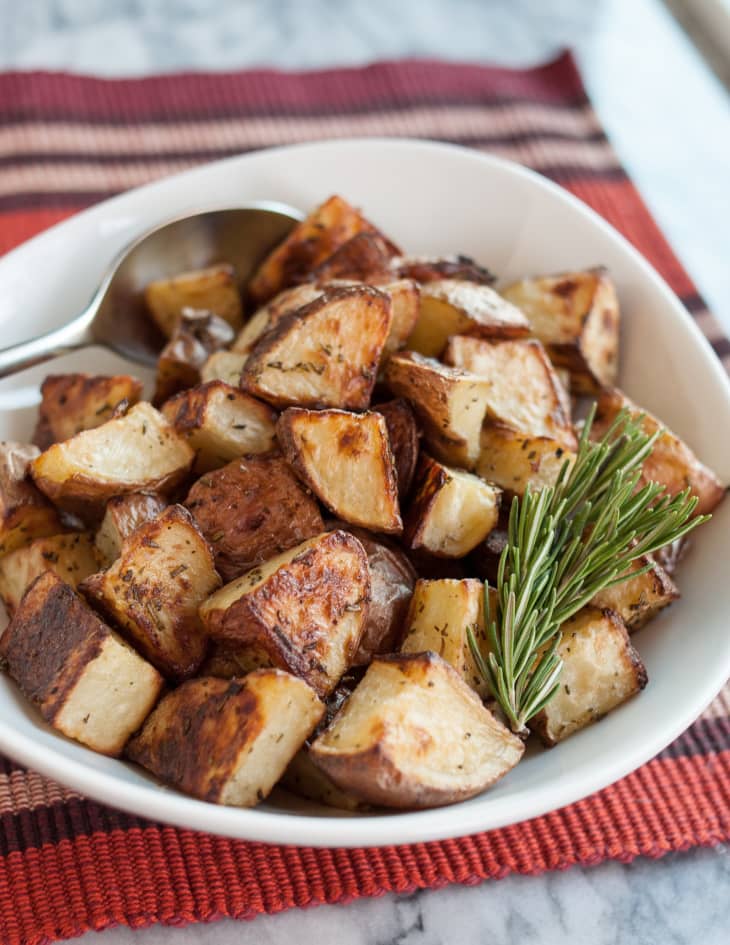 Rosemary Infused Roasted Potatoes