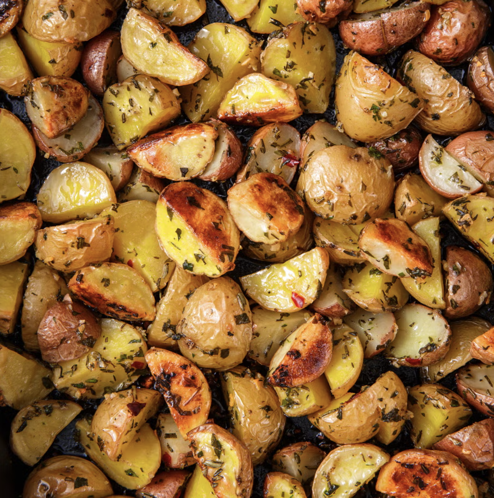 Herb-Infused Roasted Potatoes