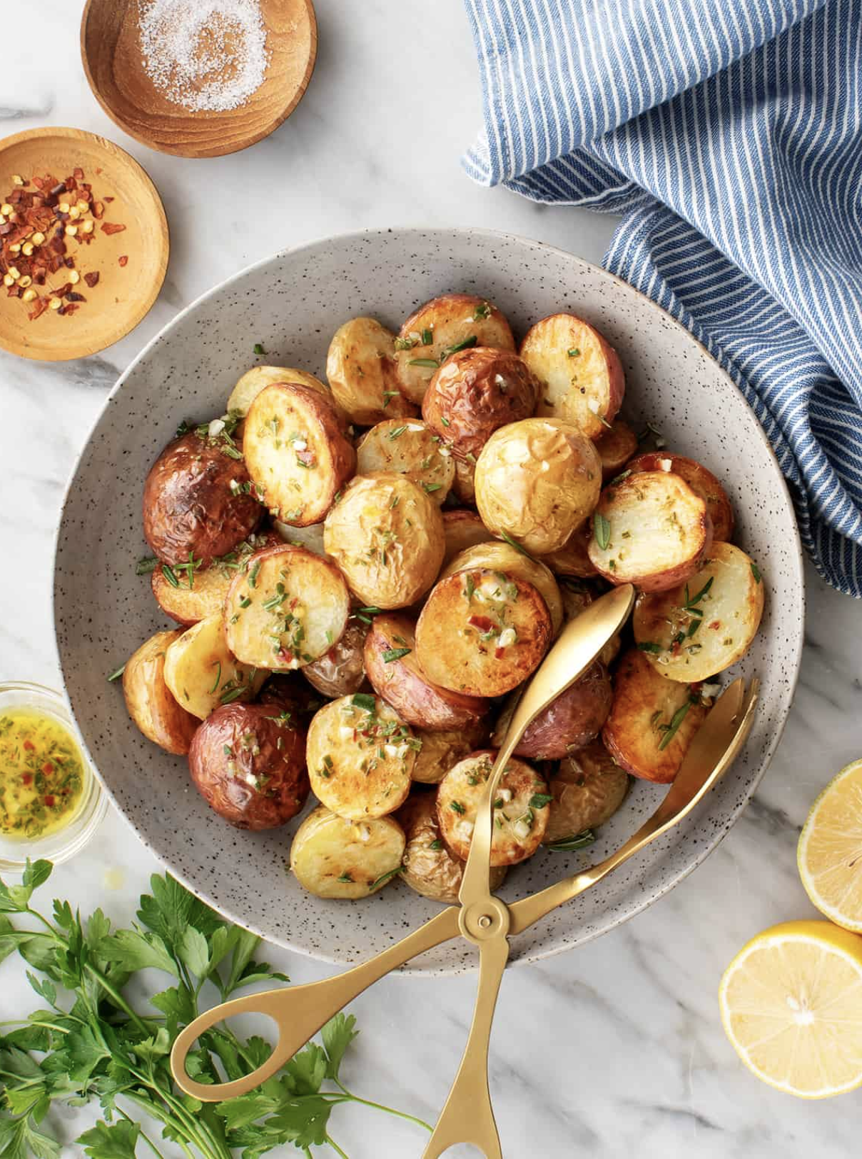 Lemon Herb Roasted Potatoes