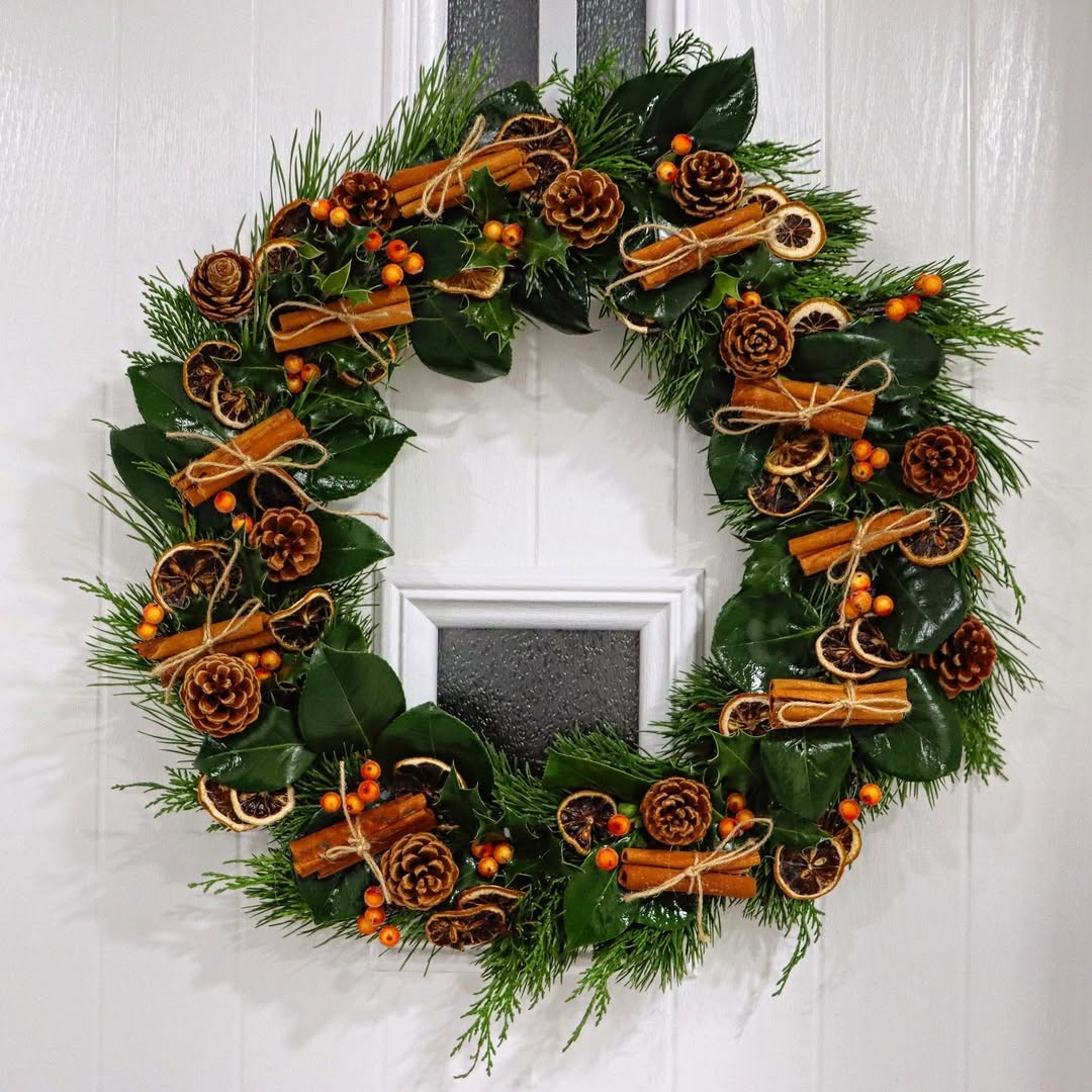 Spiced Citrus And Pinecone Delight
