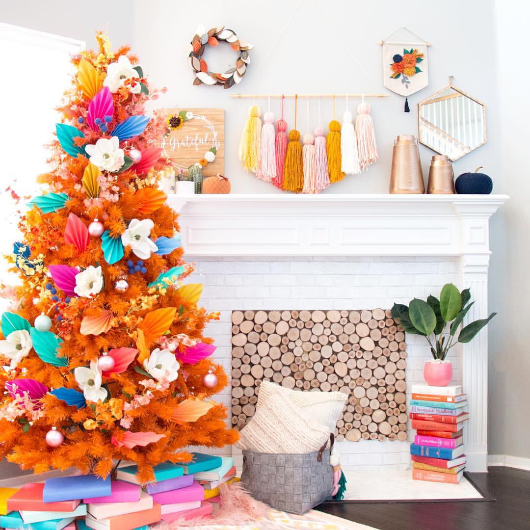 Playful Pop With Neon Orange Cheer