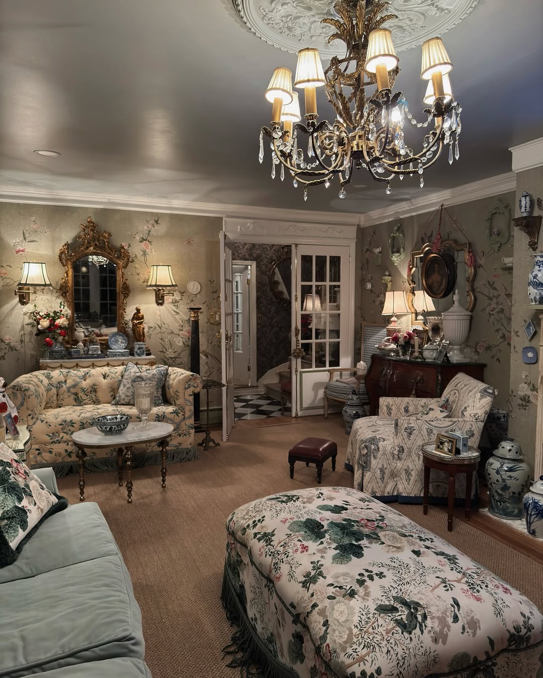 Maximal Florals And Moody Elegance