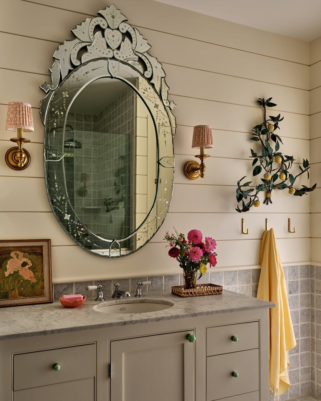 Venetian Mirror And Vintage Charm