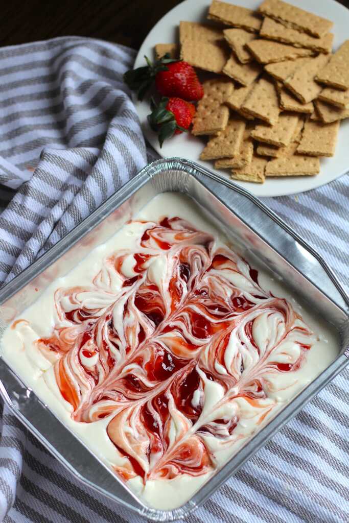 The Sweetest Spoonful: Strawberry Cheesecake Dip