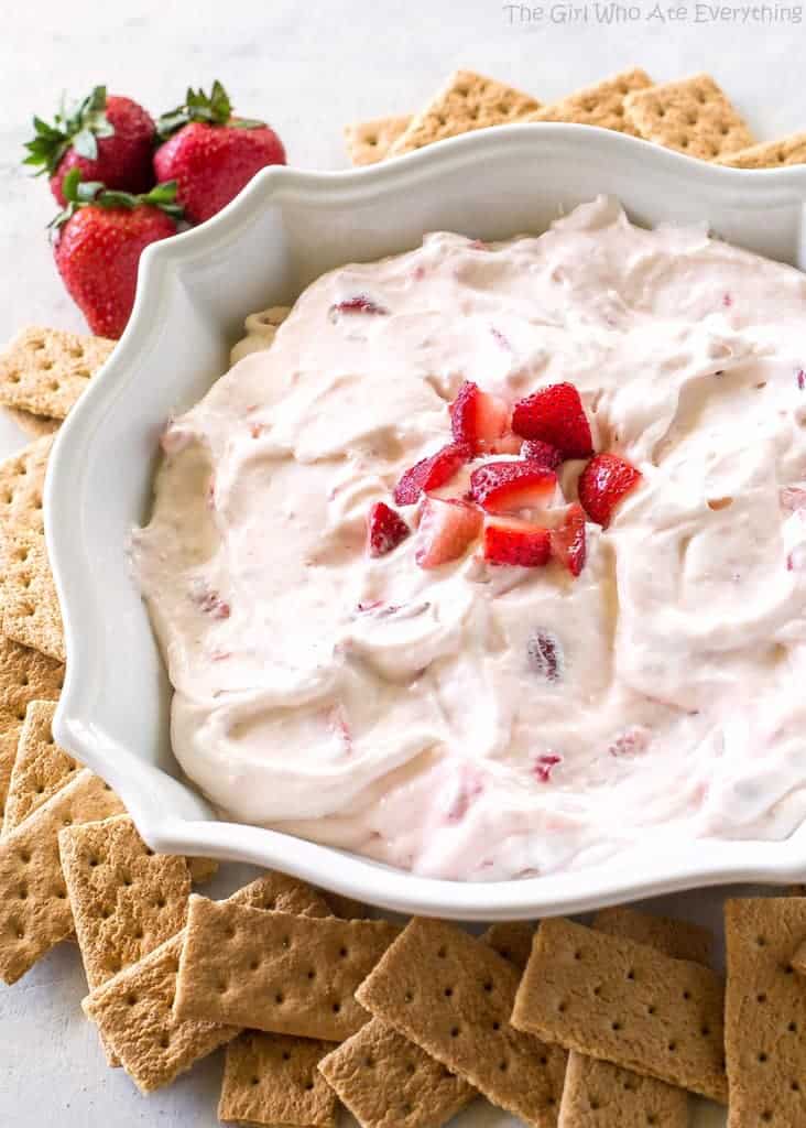 Dippable Strawberry Cheesecake Heaven
