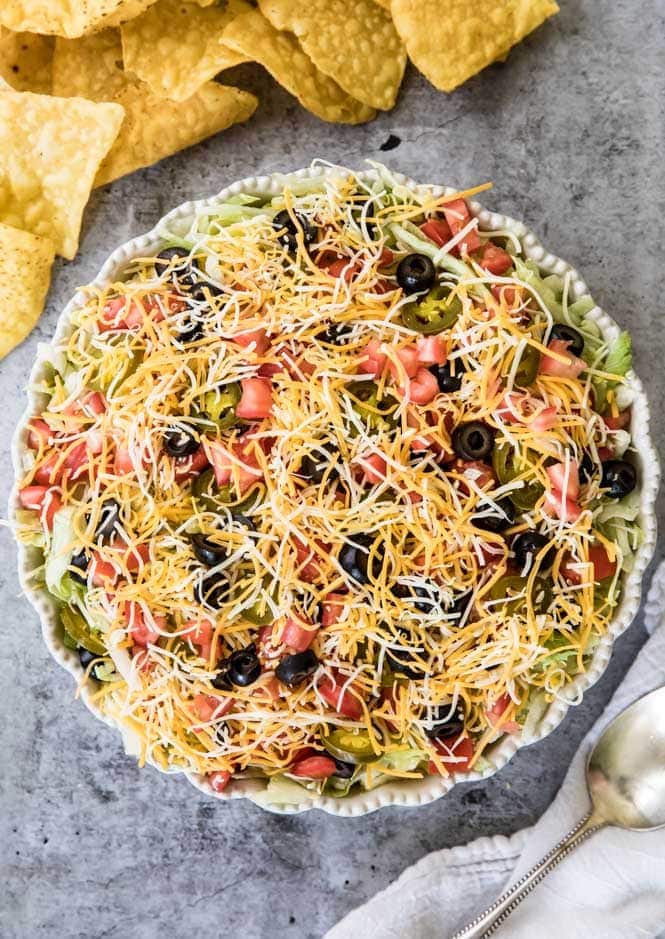 Easy Taco Dip