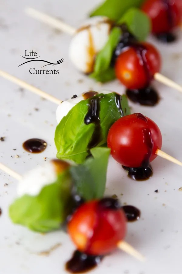 Shrimp Caprese Skewers