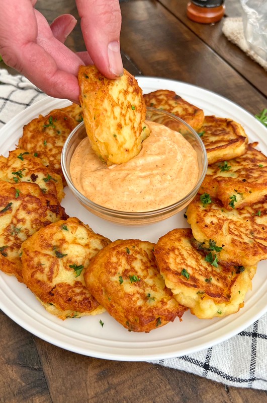 21. Classic Spanish Potato Fritters | Addictively GOOD & Easy to Make