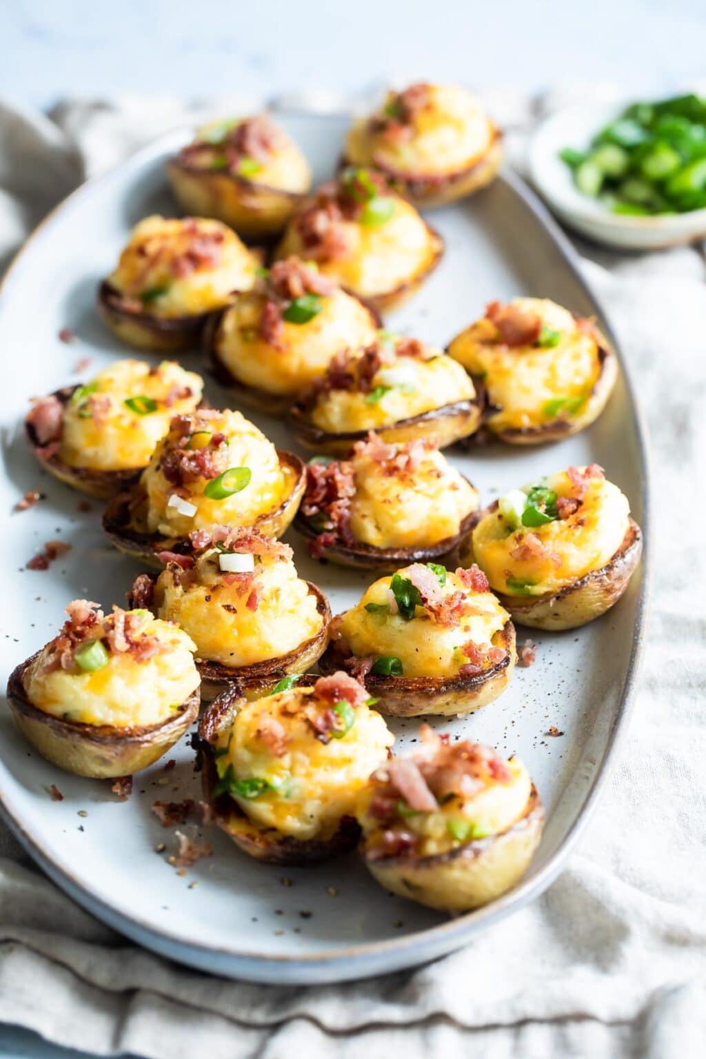 Mini Twice Baked Potatoes
