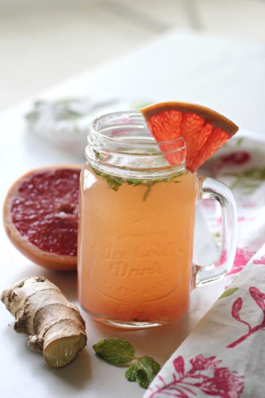 Grapefruit And Ginger Detox Drink