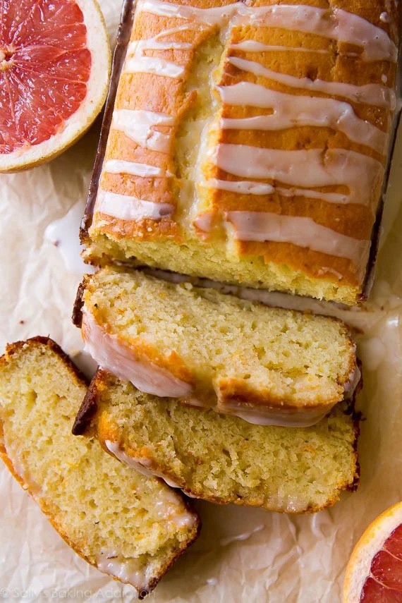 Grapefruit Greek Yogurt Cake