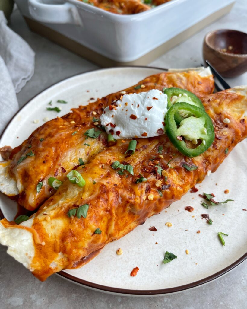 Healthy Ground Turkey Enchiladas