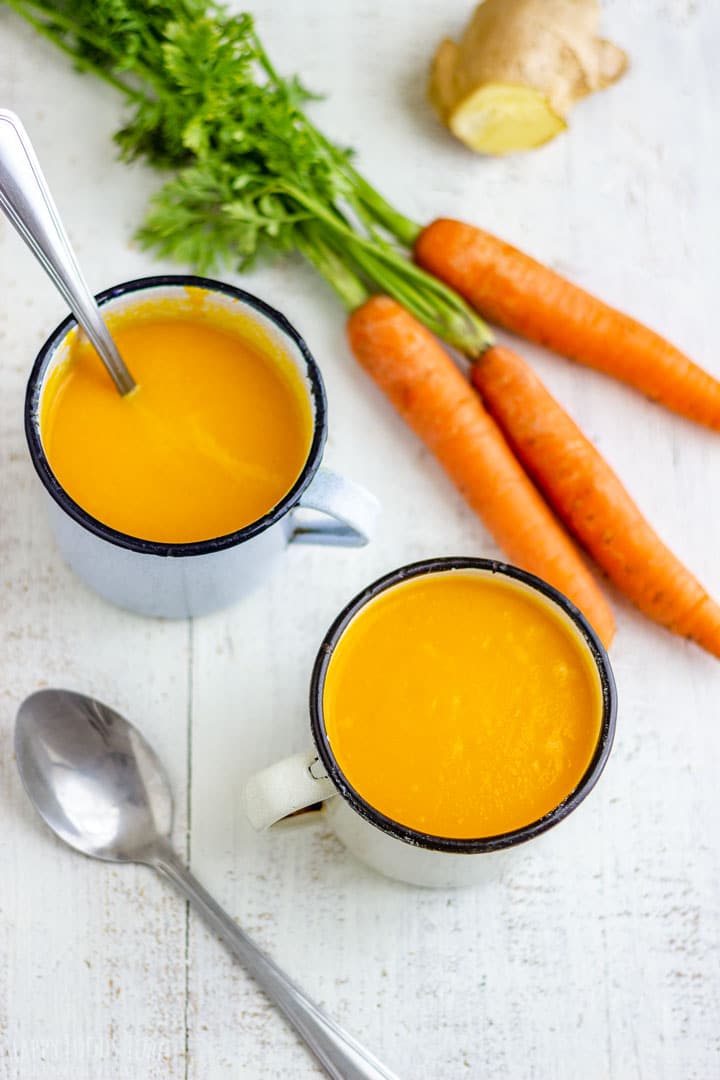 Velvety Carrot-Ginger Soup for Cozy Comfort